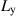$L_{\mathrm{y}}$