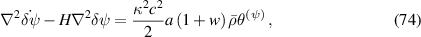 Equation (74)
