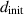 $d_\textrm{init}$
