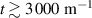$t\gtrsim 3\,000~\text{m}^{-1}$
