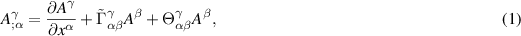 Equation (1)