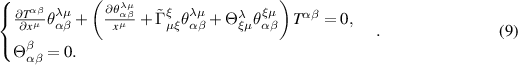 Equation (9)