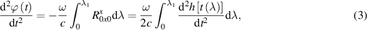 Equation (3)