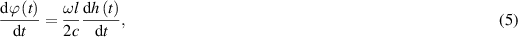 Equation (5)