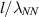$l/\lambda_{NN}$