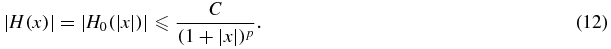 Equation (12)