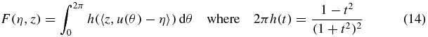 Equation (14)