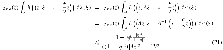Equation (21)