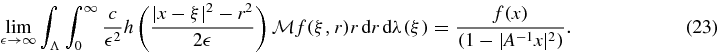 Equation (23)