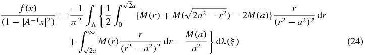 Equation (24)