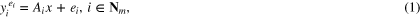 Equation (1)