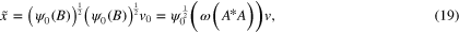 Equation (19)