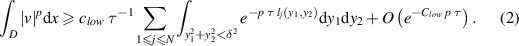 Equation (2)