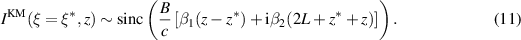 Equation (11)