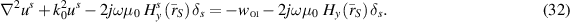 Equation (32)