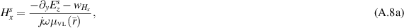 Equation (A.8a)