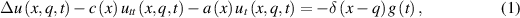 Equation (1)
