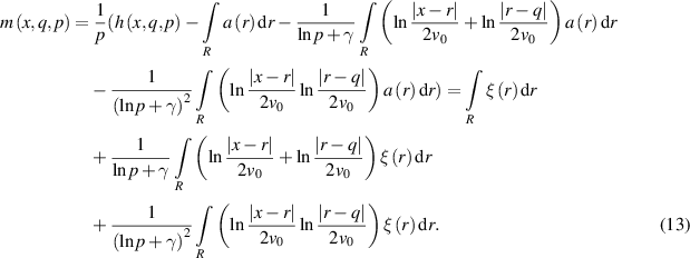 Equation (13)