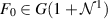 $F_{0} \in G(1+\mathcal{N}^{1})$