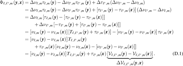 Equation (D.1)