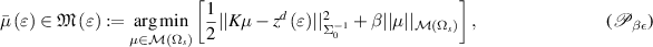 Towards optimal sensor placement for inverse problems in spaces of ...