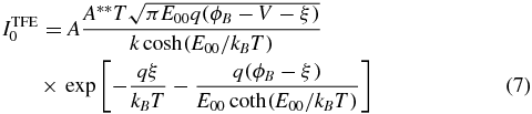 Equation (7)