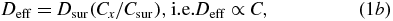Equation (1b)