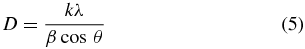Equation (5)