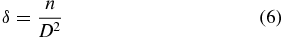 Equation (6)