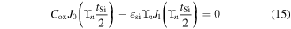 Equation (15)