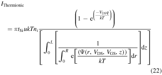 Equation (22)