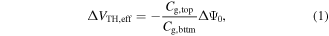 Equation (1)