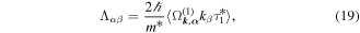 Equation (19)