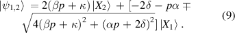 Equation (9)