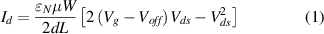 Equation (1)