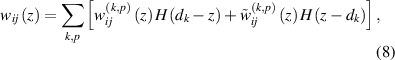 Equation (8)