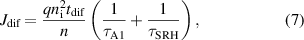Equation (7)