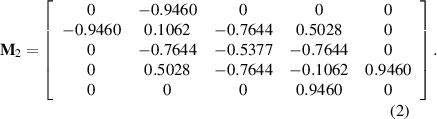 Equation (2)