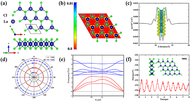Spontaneous and tunable valley polarization in two-dimensional single ...