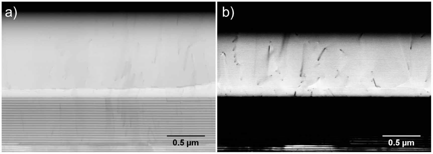 Contrast Threading Revealing threading dislocations in epitaxial GaN: a comparative study ...