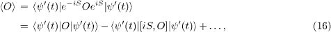 Equation (16)