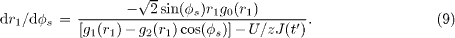 Equation (9)