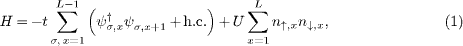 Equation (1)