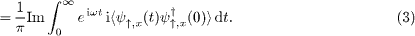 Equation (3)