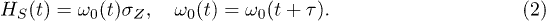 Equation (2)
