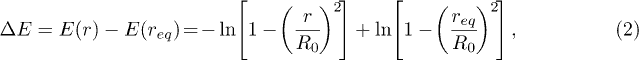 Equation (2)