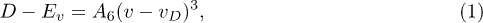 Equation (1)