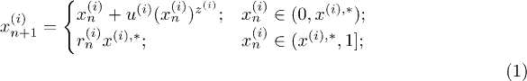Equation (1)