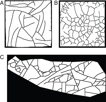 Classification of fracture patterns by heterogeneity and topology ...