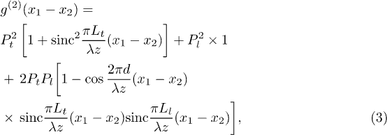 Equation (3)